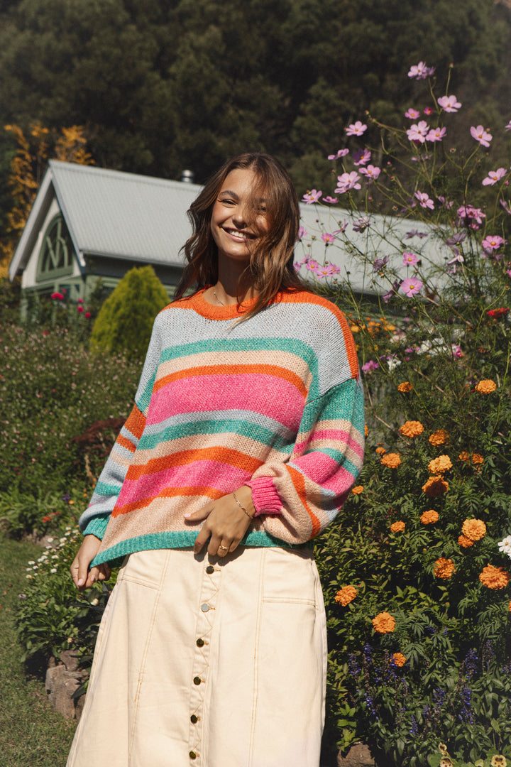 Iris Striped Knit