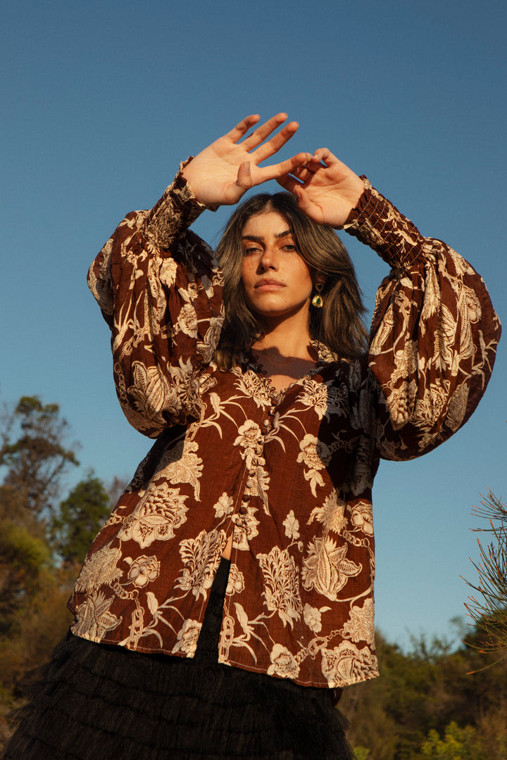 Aurora Blouse - Desert Muse