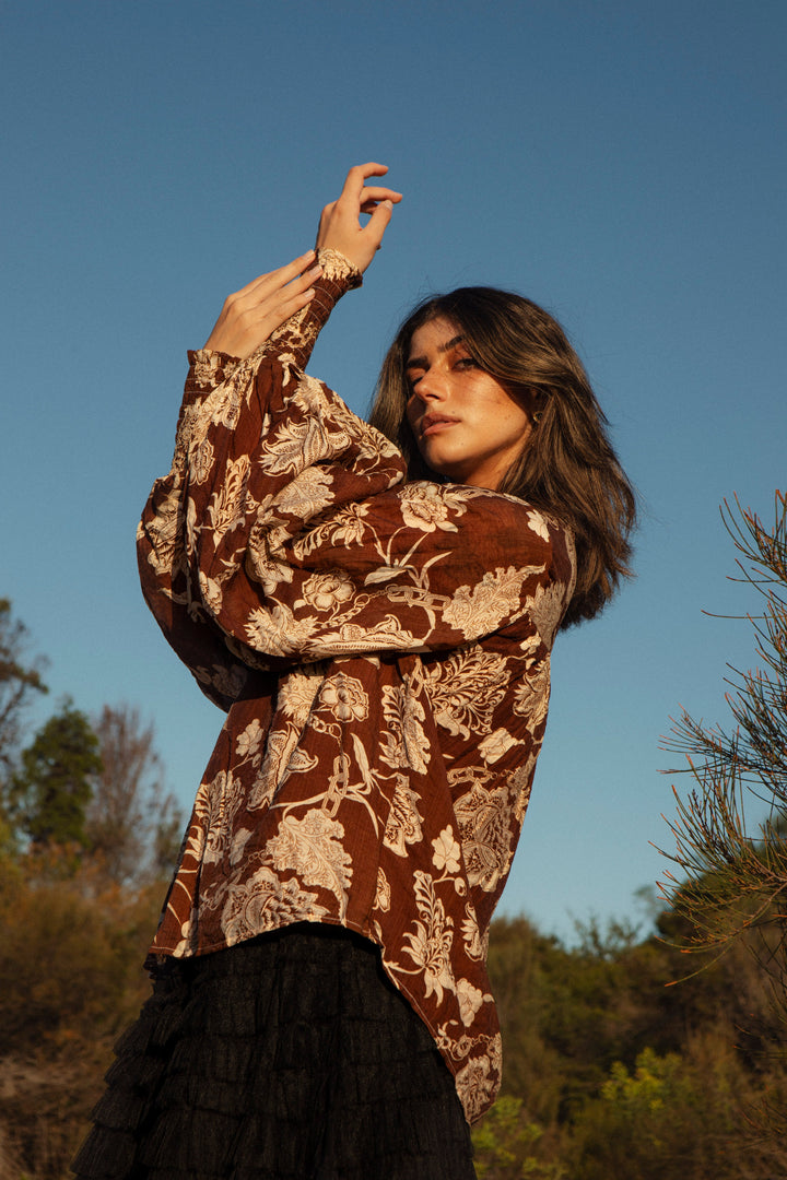 Aurora Blouse - Desert Muse