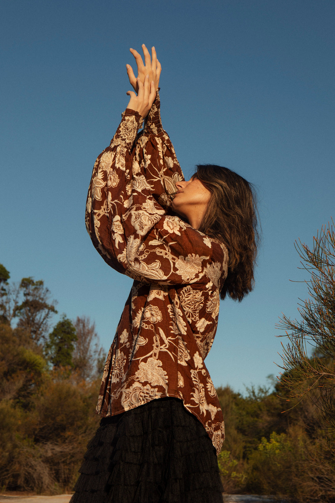Aurora Blouse - Desert Muse