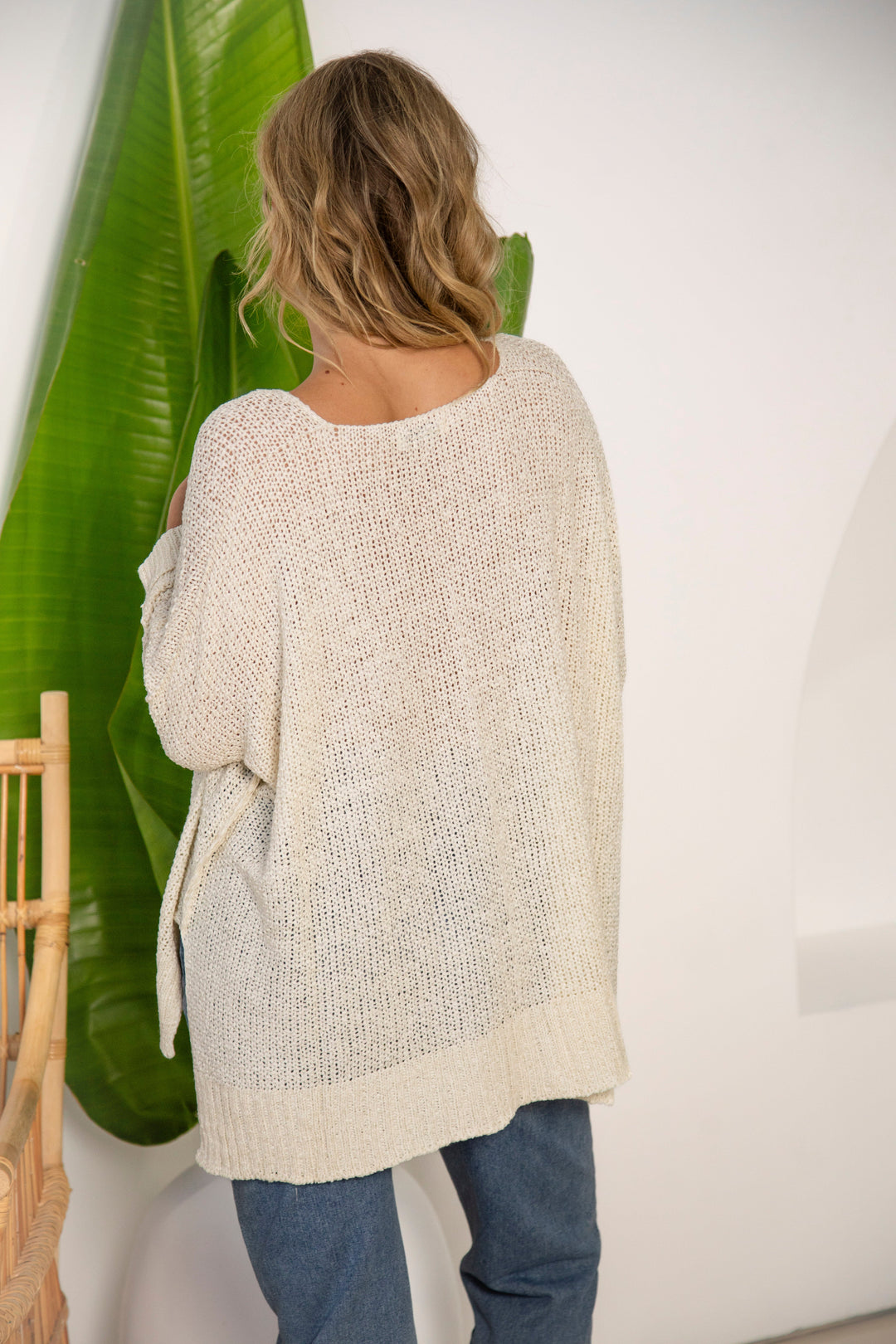 Cove Slouch Knit - Natural