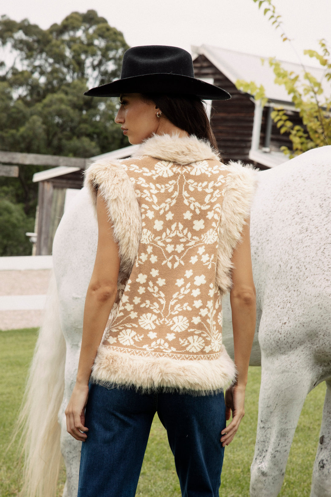 Cowgirl Vest - Chestnut