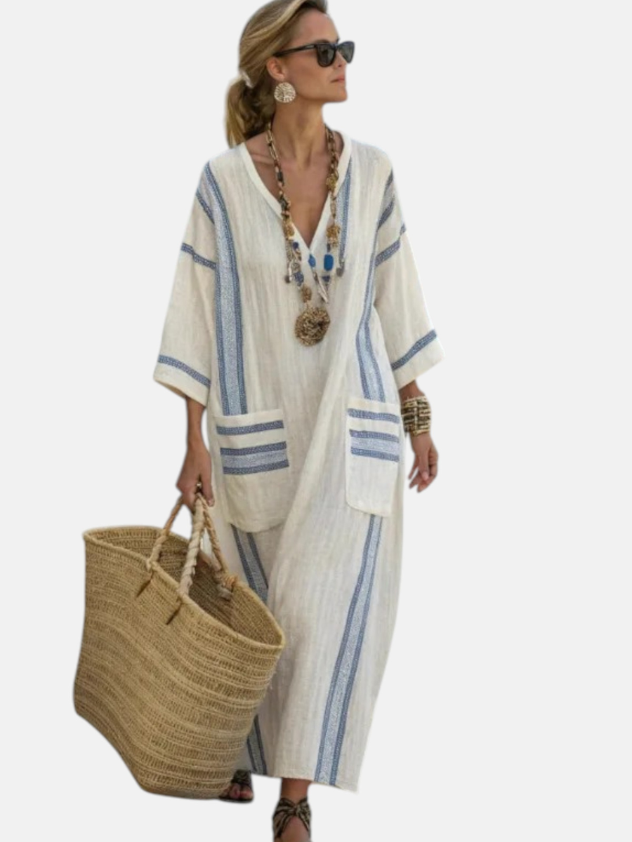 BEGOÑA | ELEGANT AND RELAXED LONG DRESS