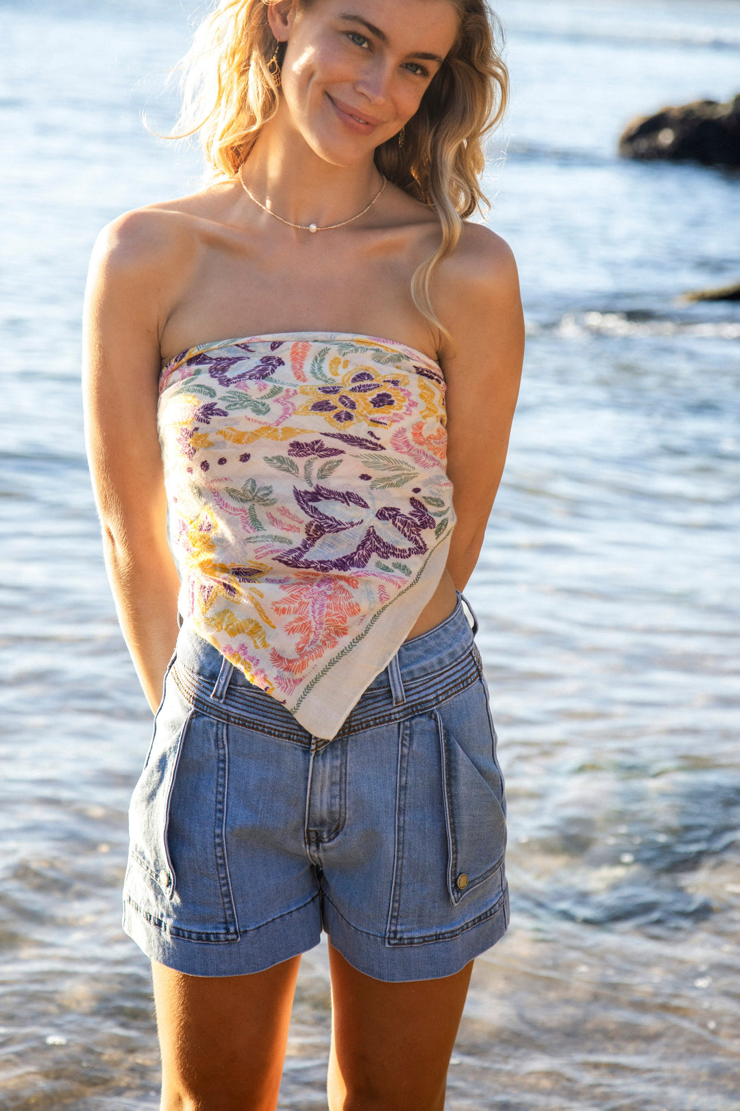 Evie Denim Short
