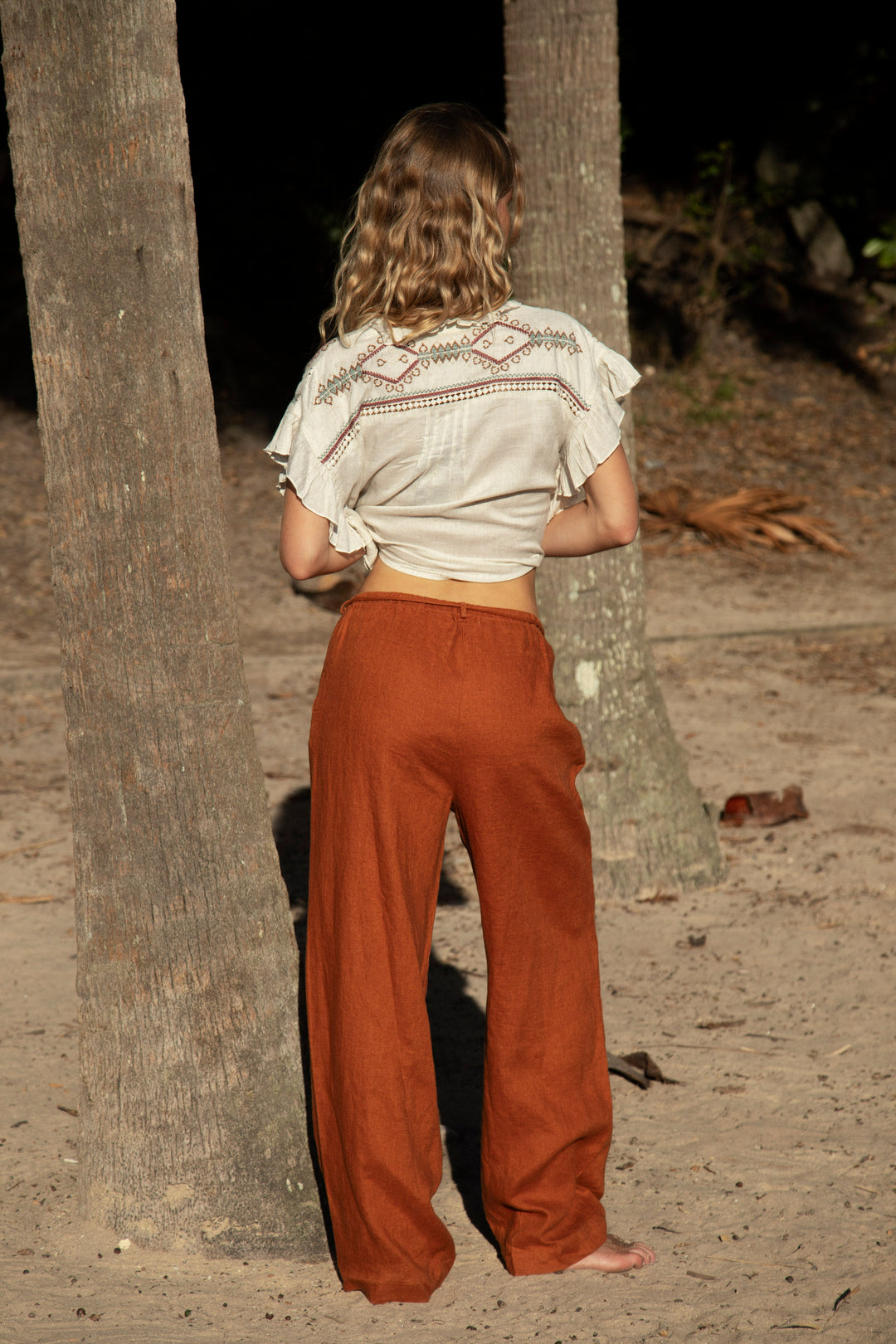 Gigi Pant - Terracotta