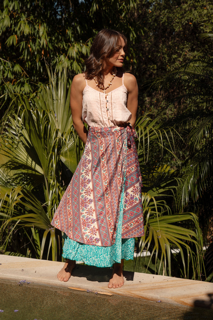 Goddess Wrap Skirt - Taj
