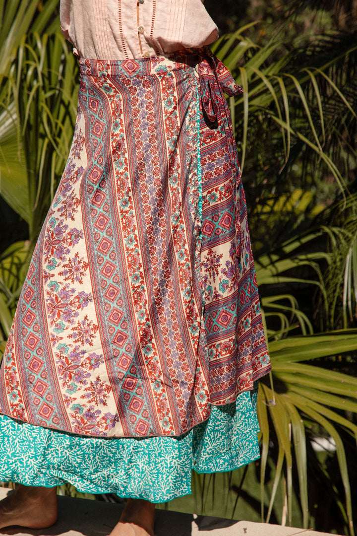 Goddess Wrap Skirt - Taj