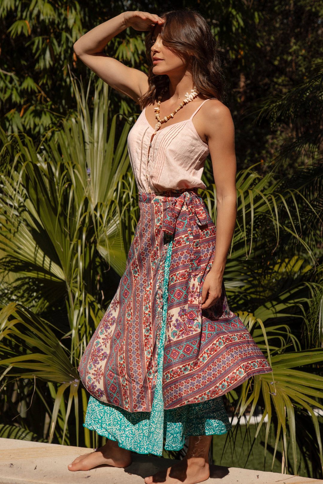 Goddess Wrap Skirt - Taj