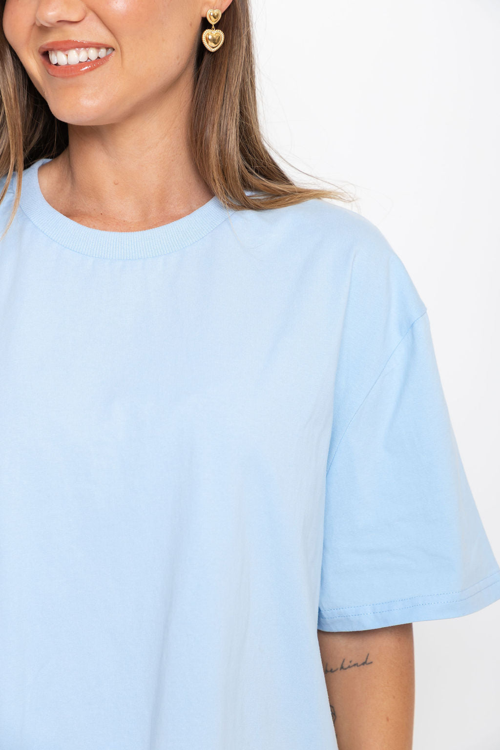 Myles Relaxed-Fit Tee - Blue