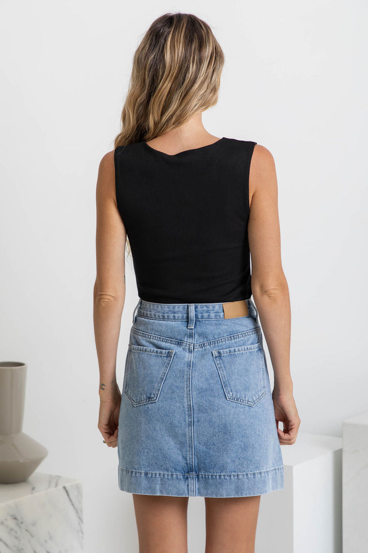 Vera Tank Top - Black