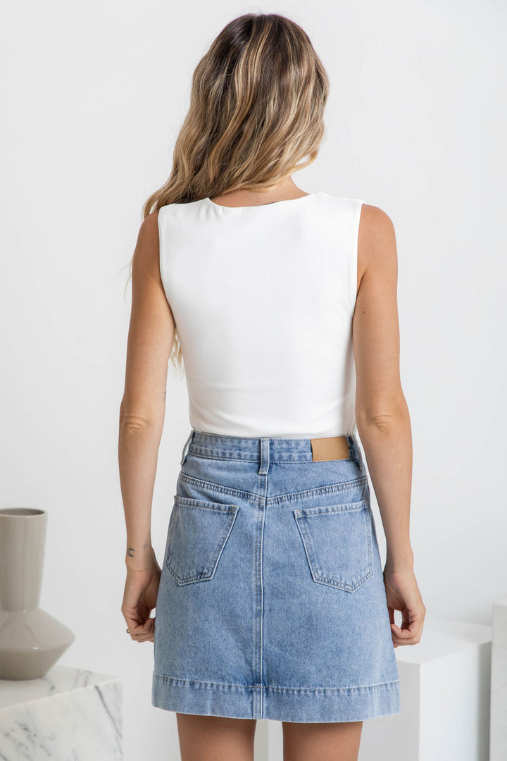 Vera Tank Top - White