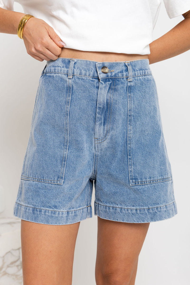James Denim Shorts - Vintage Wash