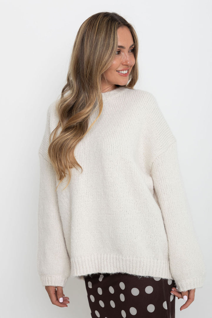 Benji Knit Jumper - Cream