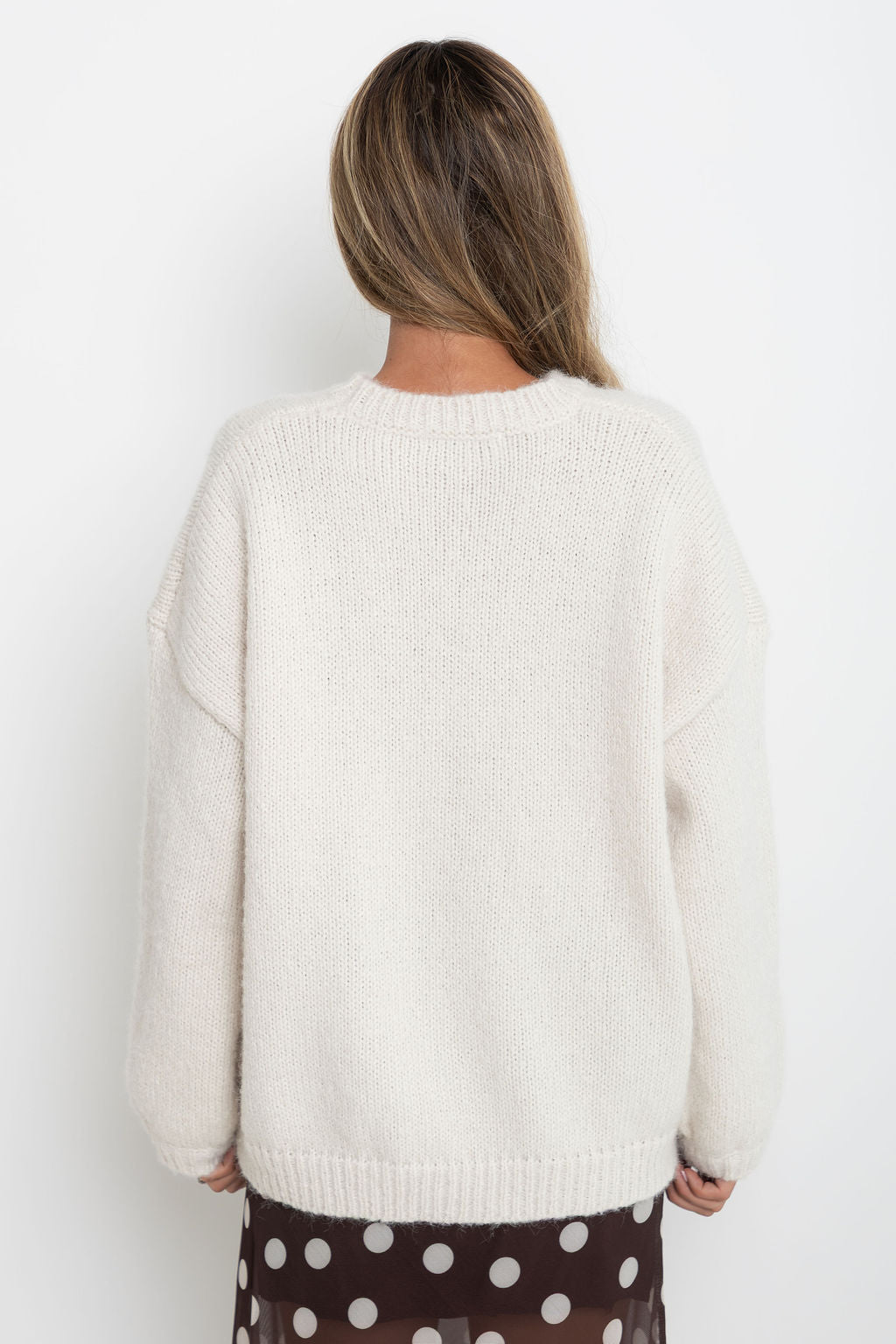 Benji Knit Jumper - Cream