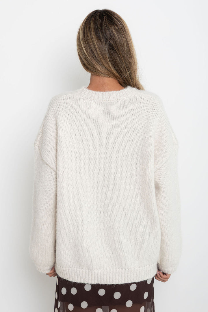 Benji Knit Jumper - Cream