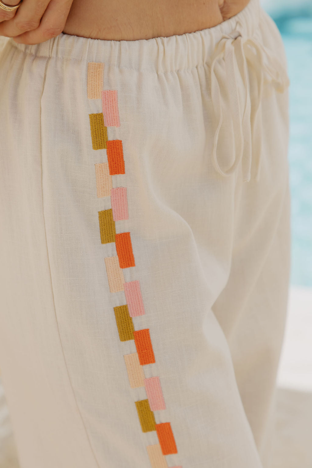 Lumi Linen Pants - Sand