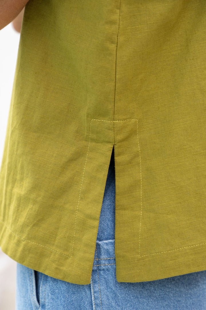 Luka Cami Top - Matcha Green