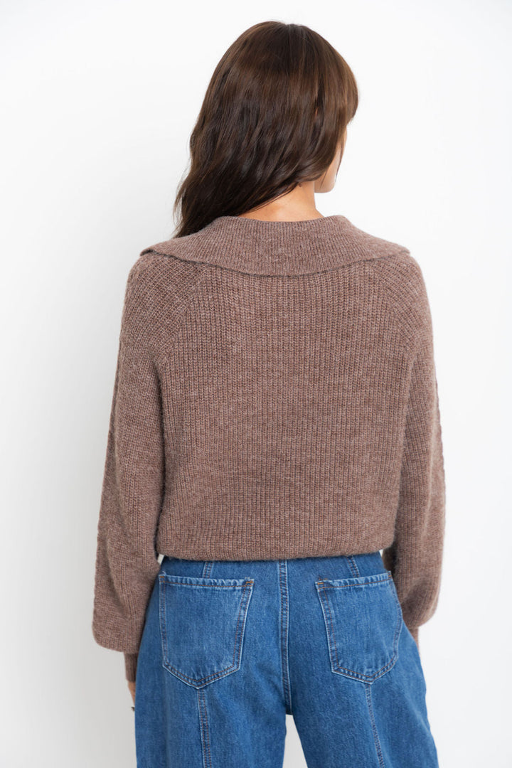 Maeve Knit  - Mocha Brown