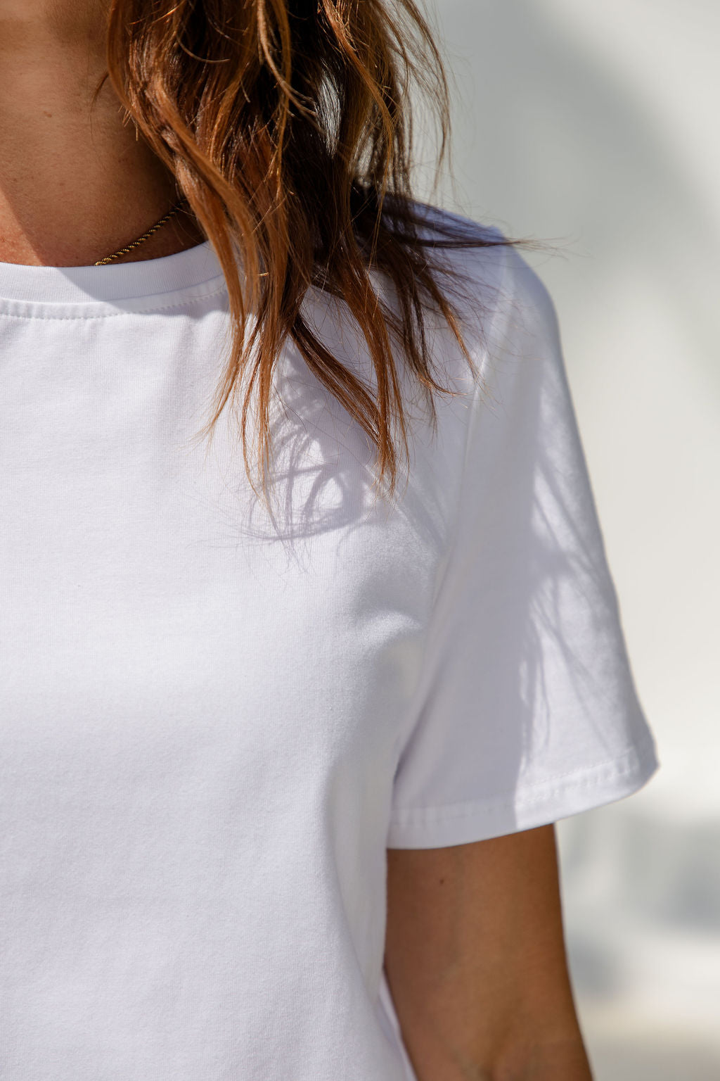 Baylee Basic Tee - White