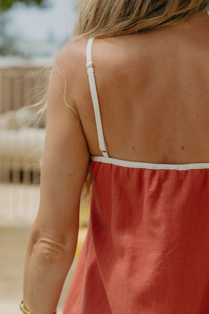 Solea Dress - Papaya