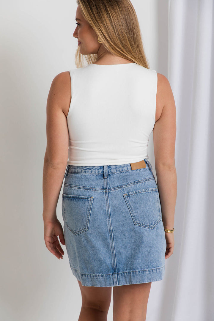 Vera Tank Top - White