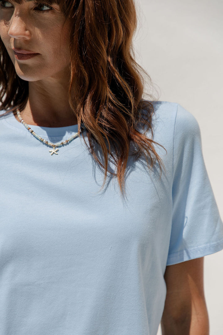 Baylee Basic Tee - Blue