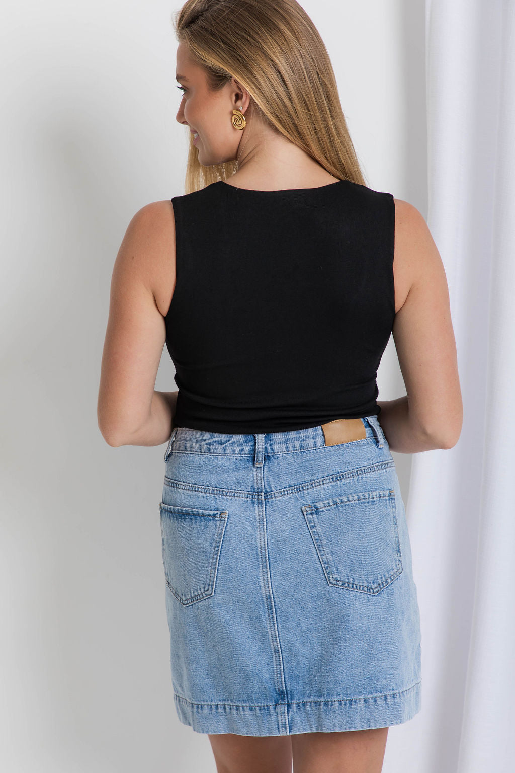 Vera Tank Top - Black