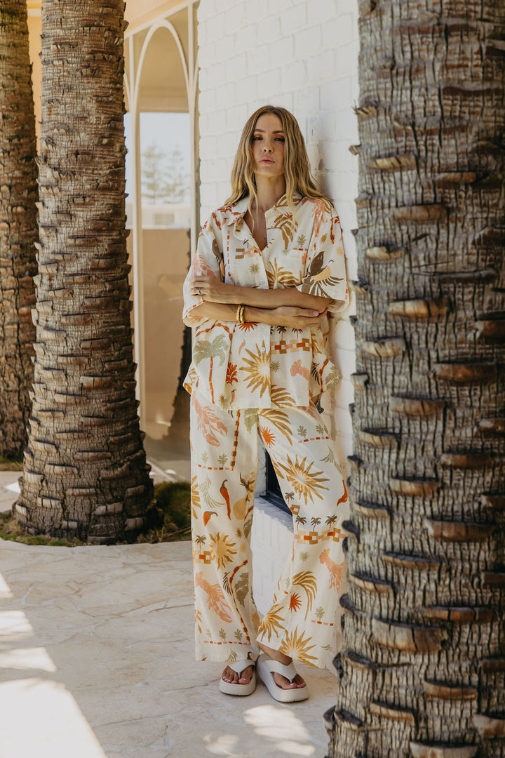 Maci Pants - Palmira Print