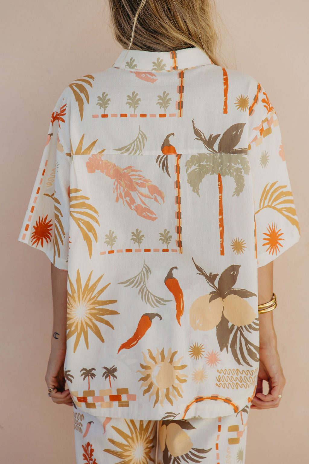 Ella Shirt - Palmira Print