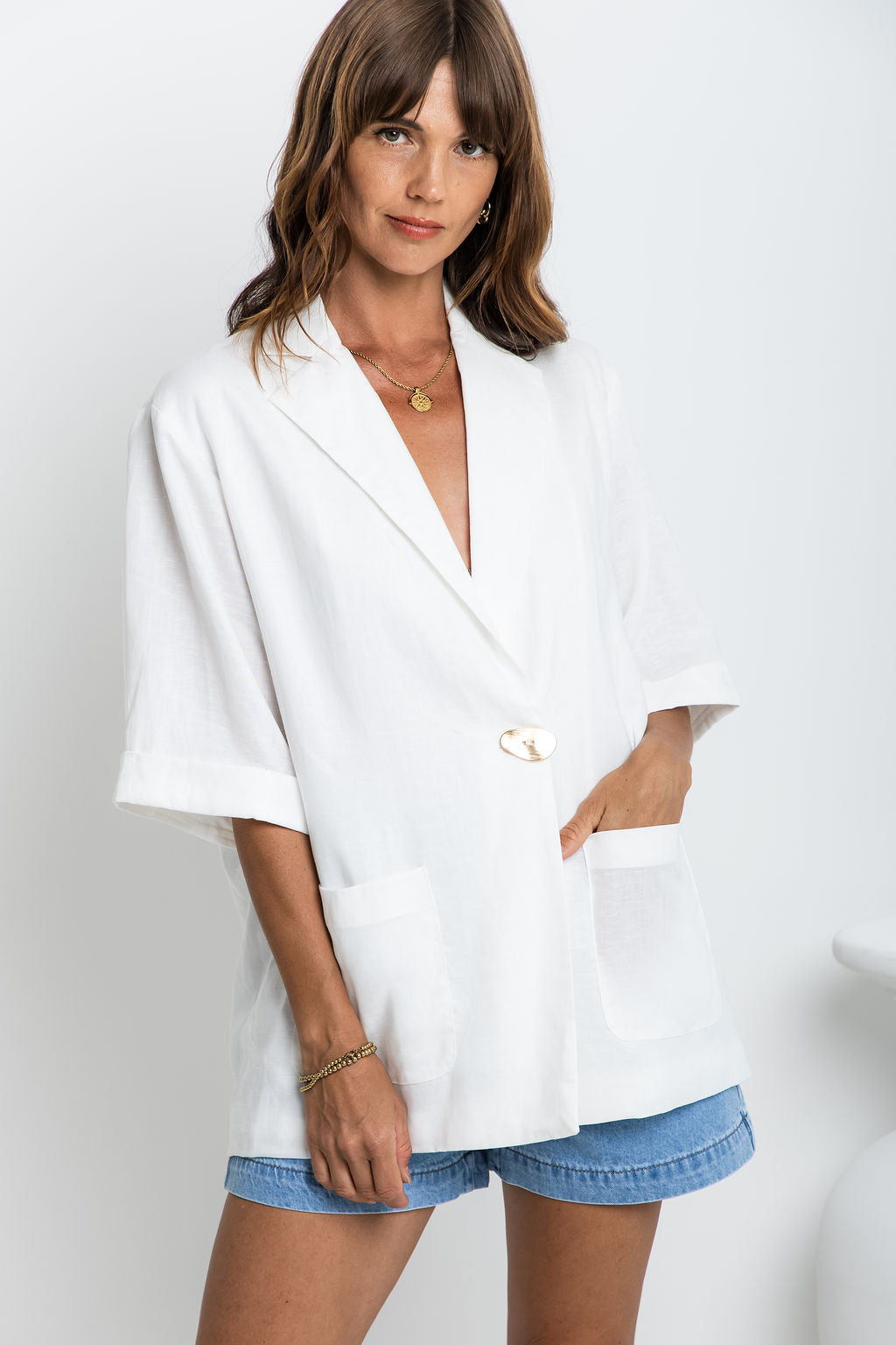 Ayla Top - White