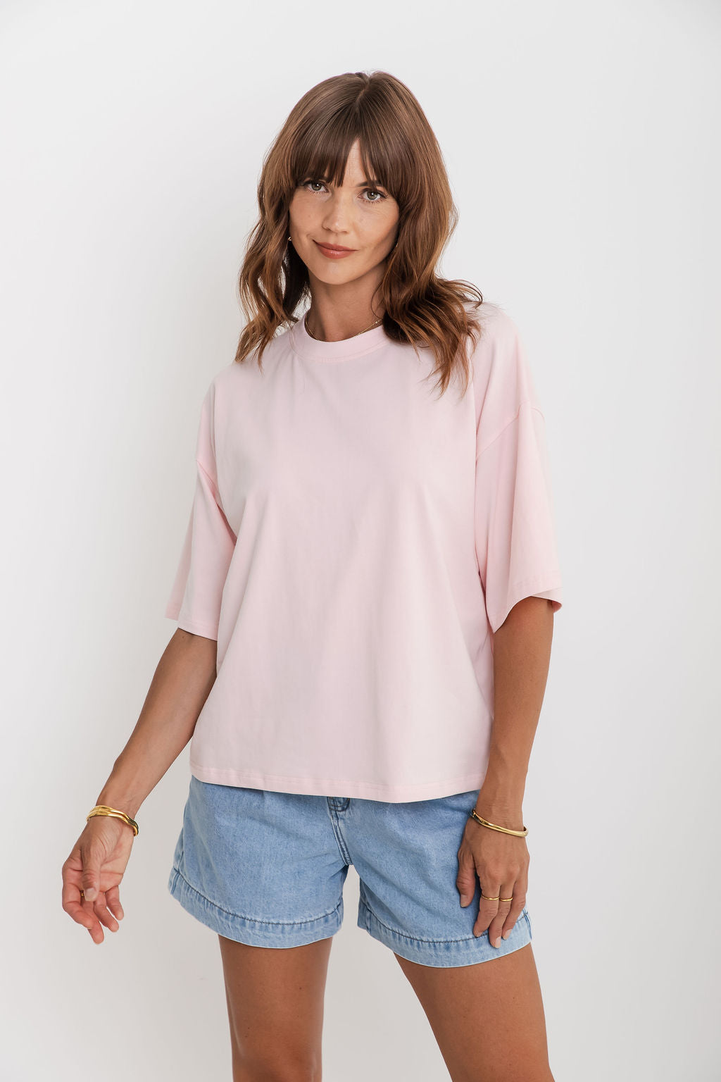 Koah Boxy-Fit Tee - Pink