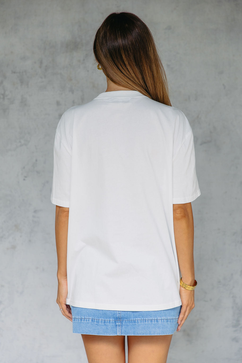 Myles Relaxed-Fit Tee - White
