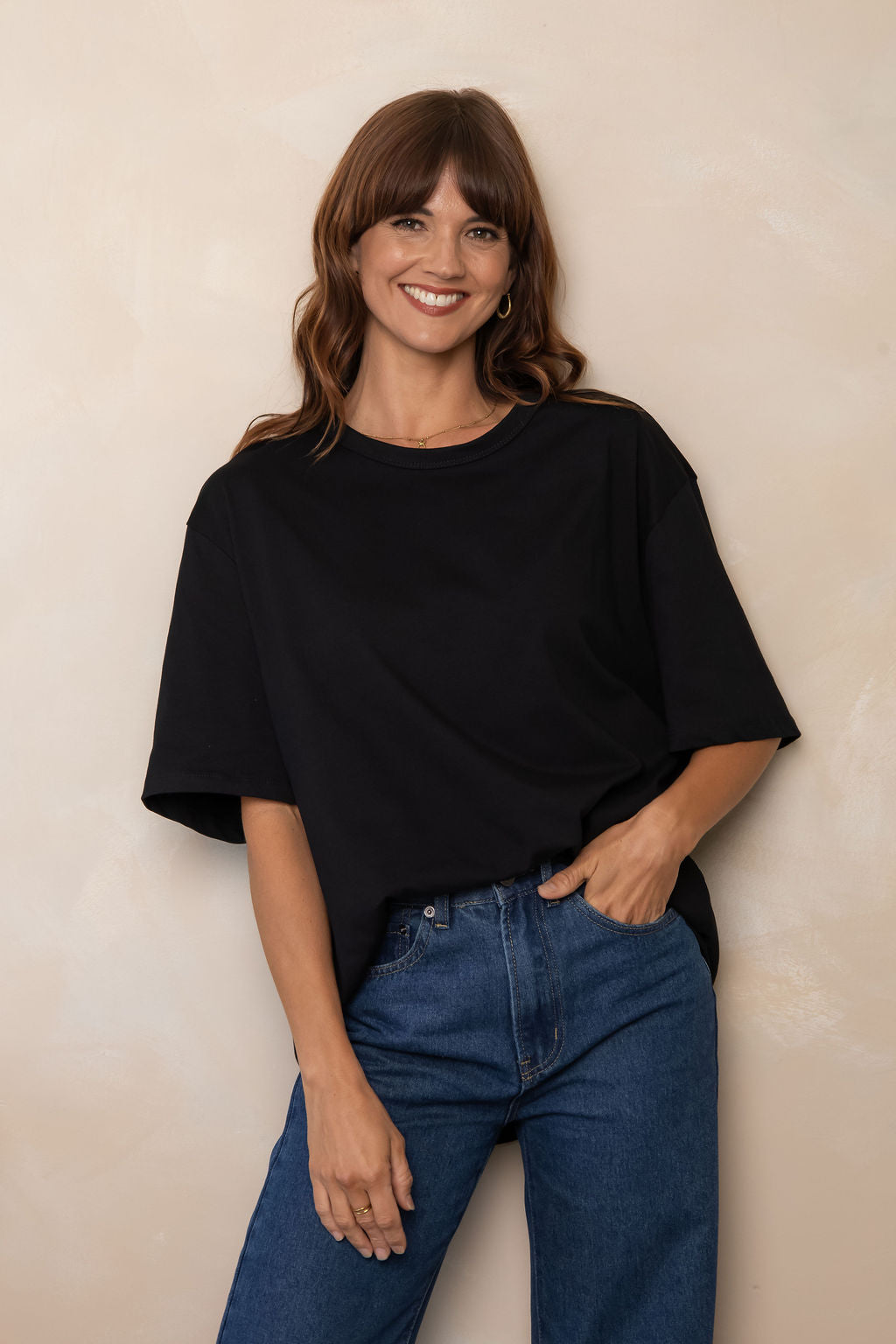 Sonny Relaxed-Fit Tee - Black