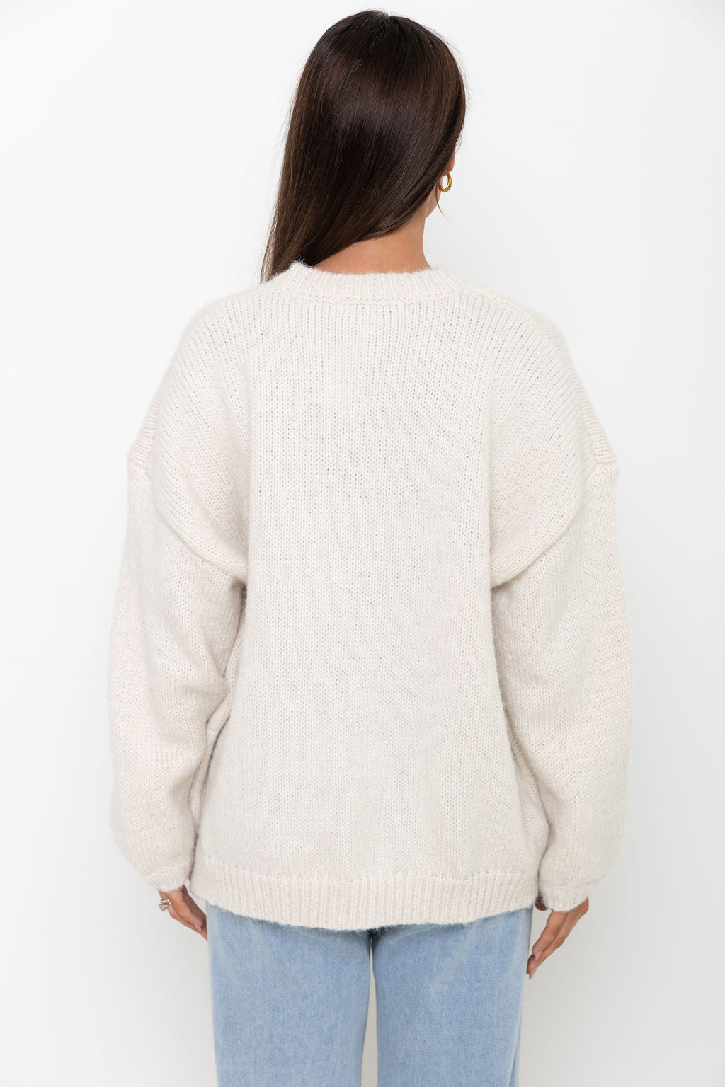 Benji Knit Jumper - Cream