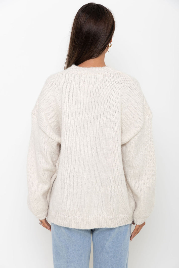 Benji Knit Jumper - Cream