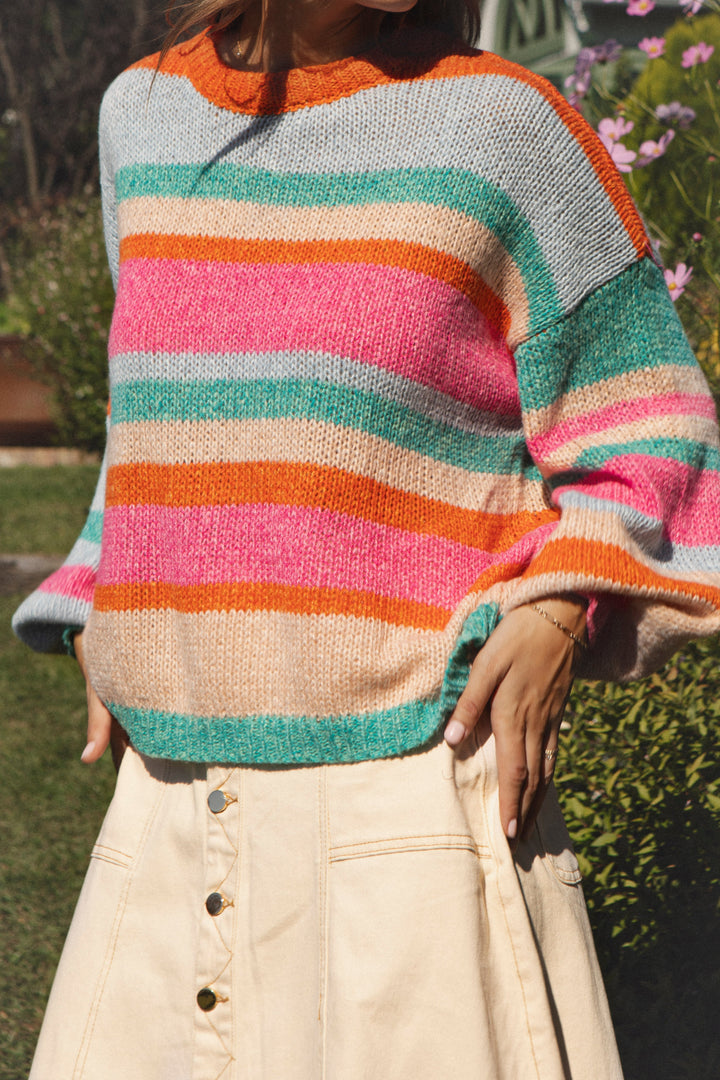 Iris Striped Knit