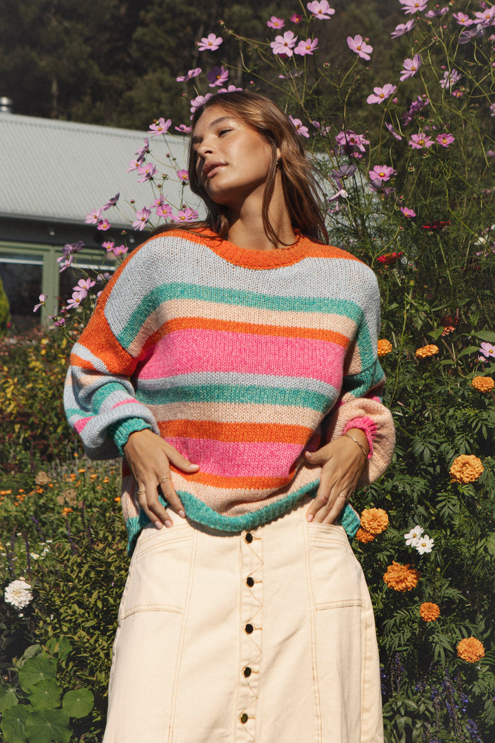 Iris Striped Knit