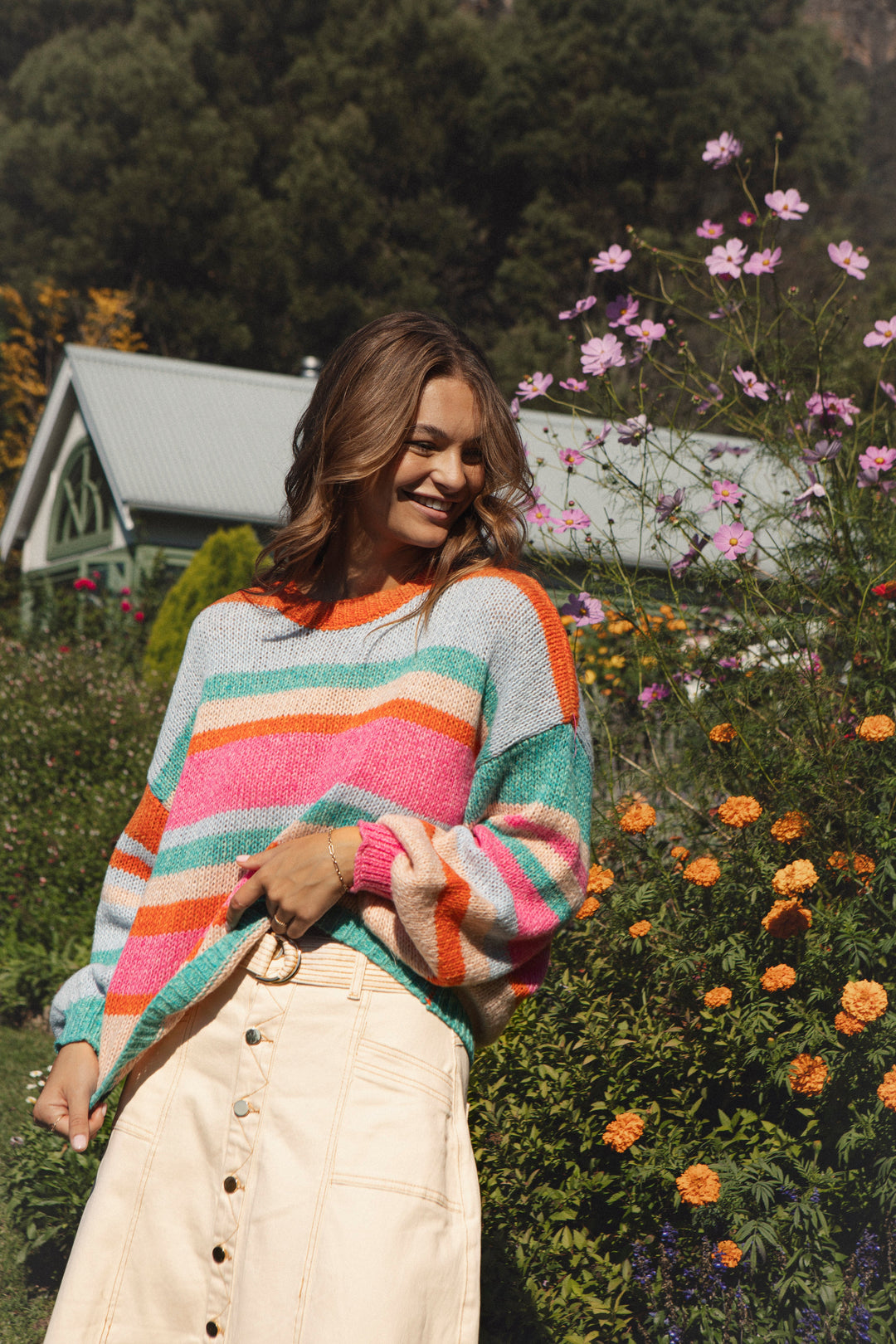 Iris Striped Knit