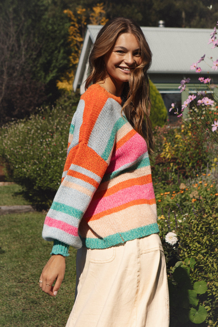 Iris Striped Knit