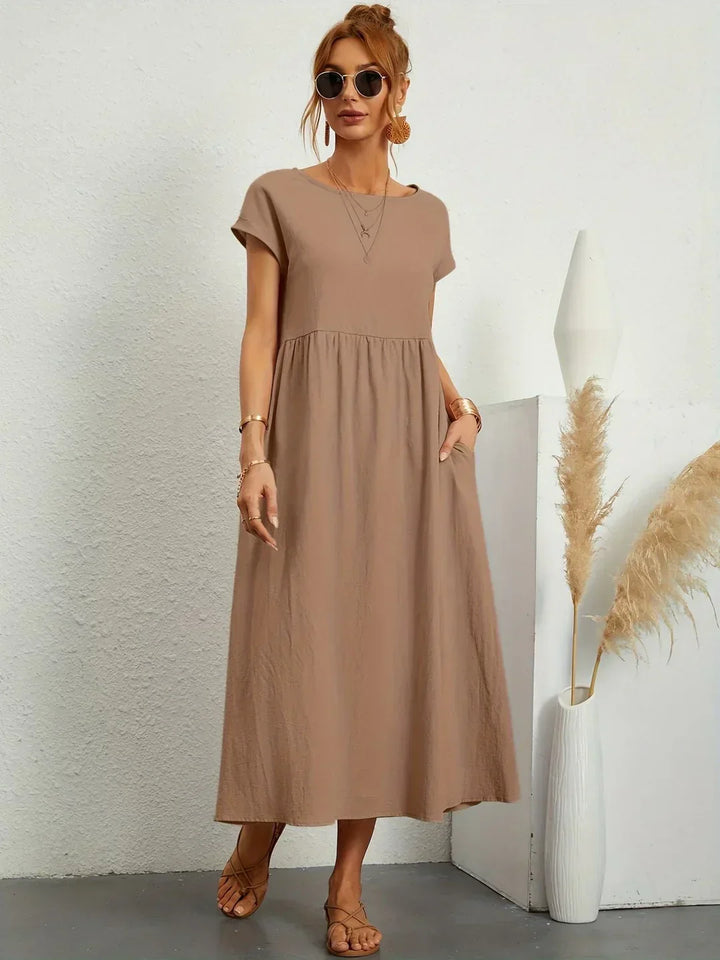 Light Cotton Dress with Pockets