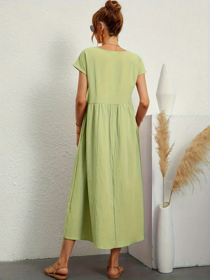Light Cotton Dress with Pockets