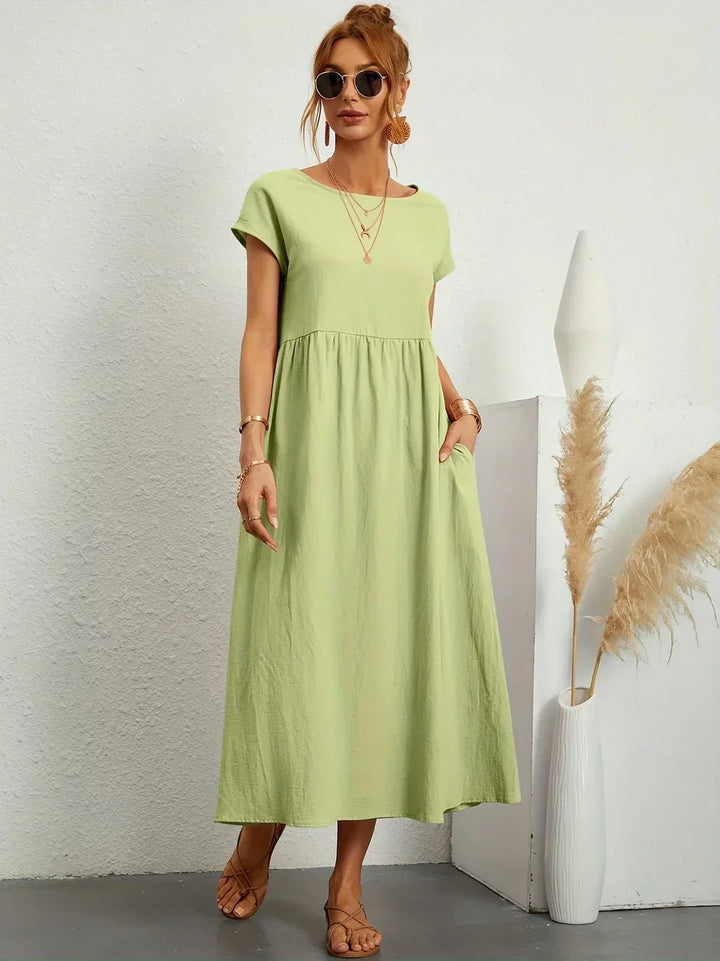 Light Cotton Dress with Pockets