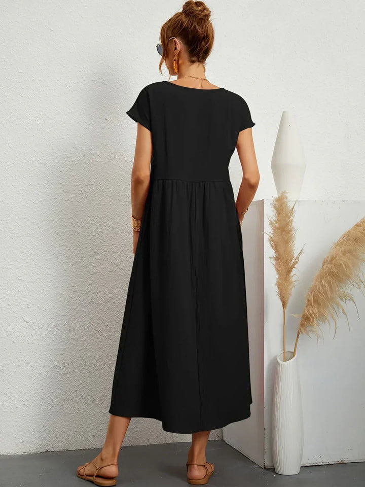 Light Cotton Dress with Pockets