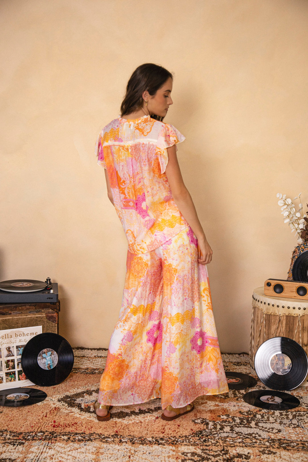 Resort Pant - Papaya
