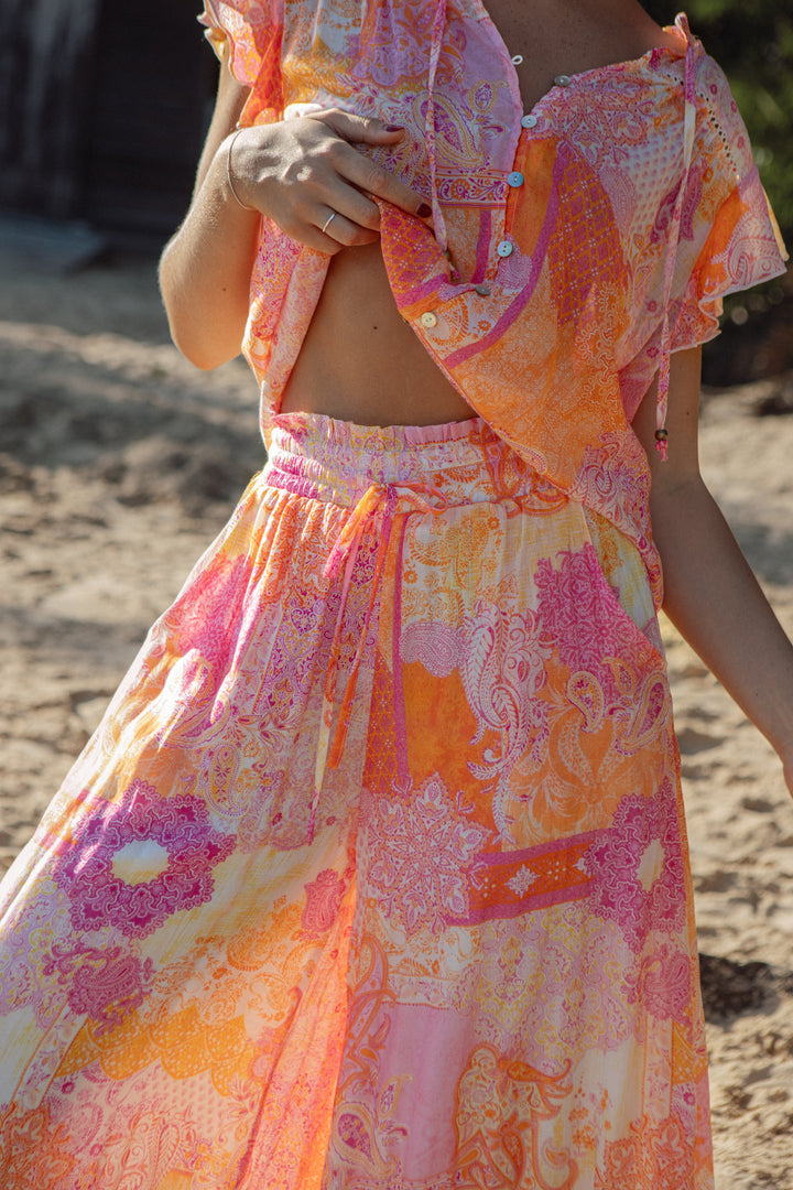 Resort Pant - Papaya