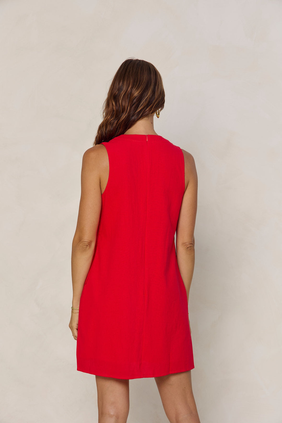 Aurora Mini Dress - Red