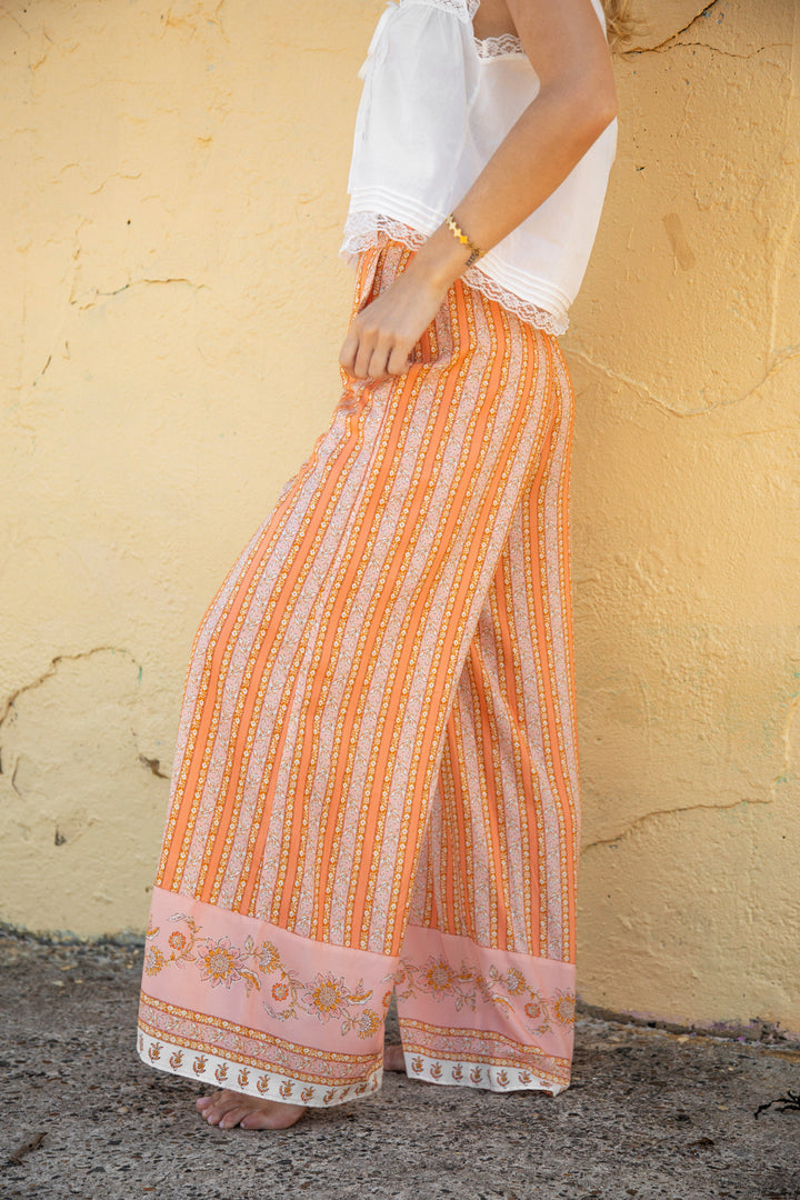 Sandi Stripe Pant - Goldie