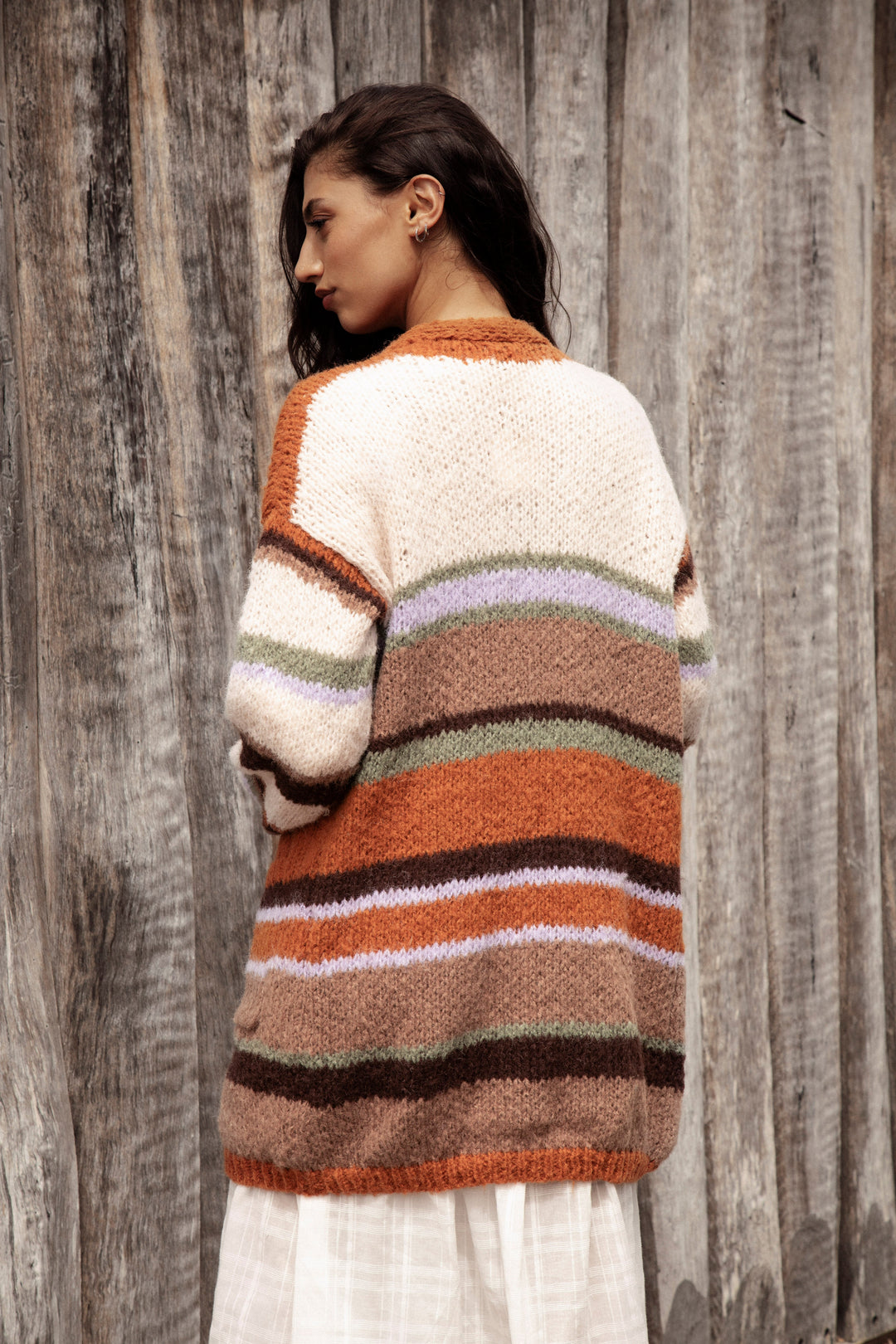 Sierra Stripe Cardigan