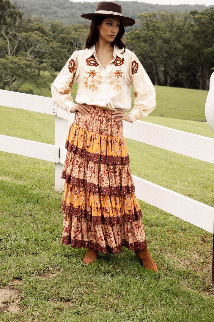 Silvana Skirt Wildflower Spice