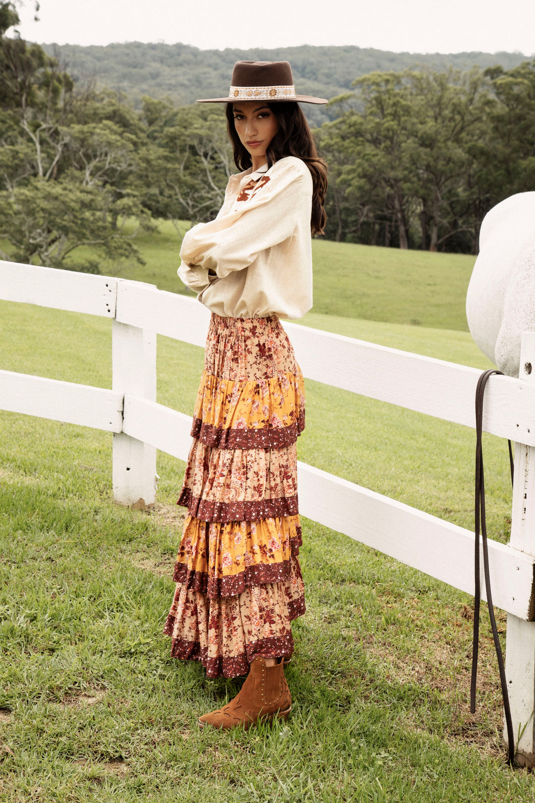 Silvana Skirt Wildflower Spice